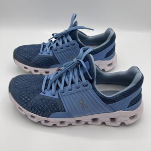 On Running Blue Athletic Shoes